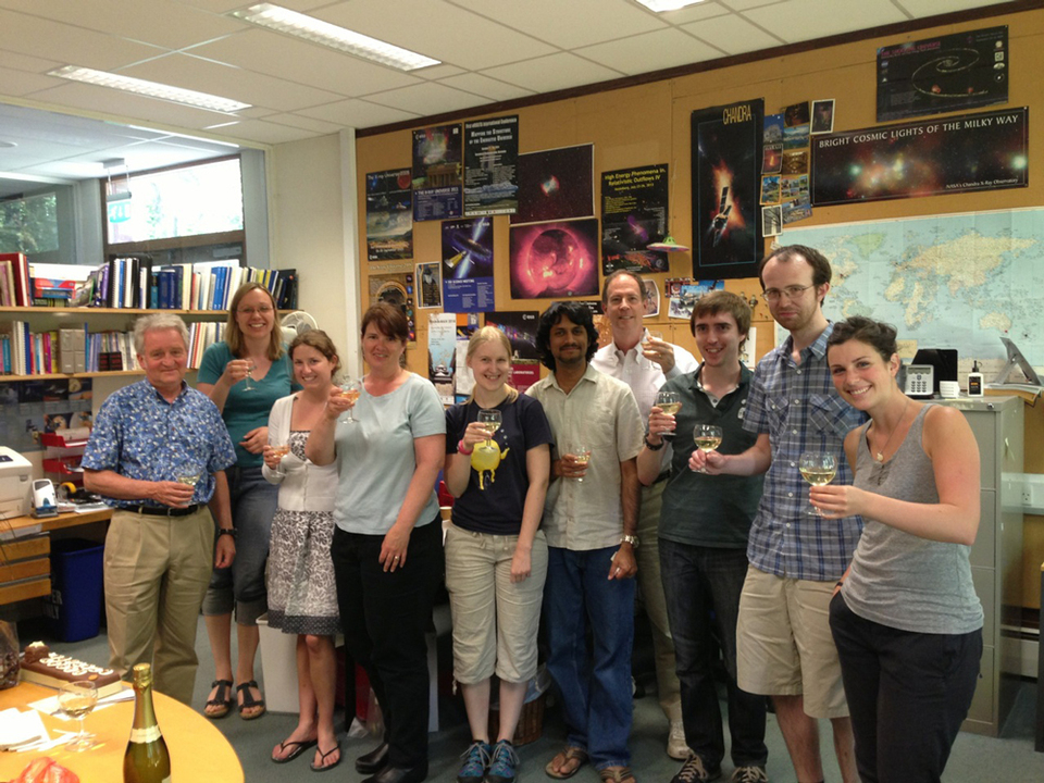 Happy 2nd Birthday from Institute of Astronomy Cambridge UK